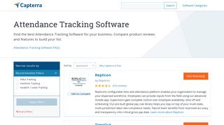Best Attendance Tracking Software | 2019 Reviews of the Most ...