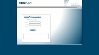 Fuel Manager - Timeplan