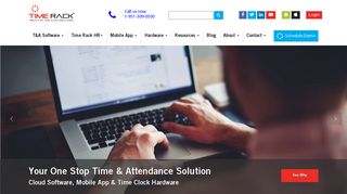 Time Rack: Time & Attendance Solutions | Employee Time Tracking