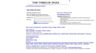 Login - The Times of India