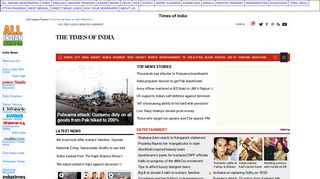 Times of India | Times of India Newspaper Times of India News all ...