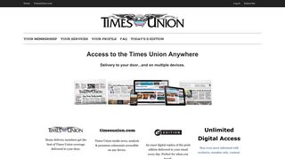 Times Union Digital Access - Subscribe to Times Union