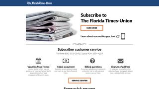 Jacksonville.com | subscribers | Florida Times-Union