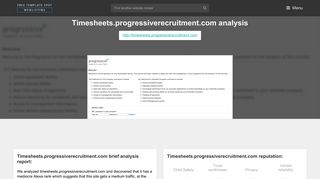 Timesheets Progressiverecruitment. E-Worksheets