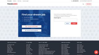 Timesjobs::Login - Search India's best jobs available online