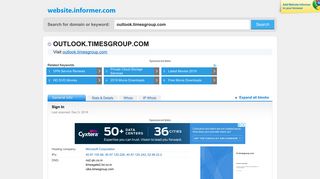 outlook.timesgroup.com at Website Informer. Sign In. Visit Outlook ...
