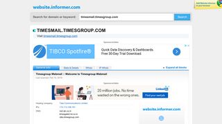 timesmail.timesgroup.com at WI. Timesgroup Webmail :: Welcome to ...