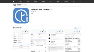 TimeTac Time Tracking on the App Store - iTunes - Apple