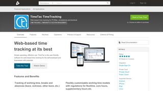 TimeTac TimeTracking by TimeTac GmbH | AppDirect