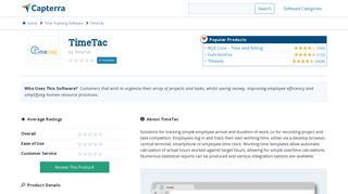 TimeTac Reviews and Pricing - 2019 - Capterra