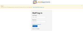 Online Appointment Scheduler- - checkAppointments