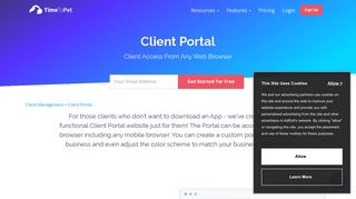 Client Portal | Time To Pet