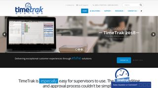 TimeTrak Systems – Time and Attendance Solutions