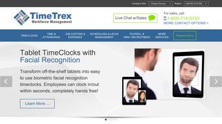 TimeTrex: Time and Attendance Software