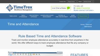 Time and Attendance | TimeTrex