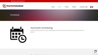 Online Employee Scheduling Software - Timewellscheduled