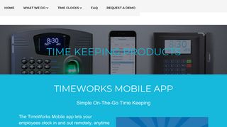 TimeWorks Mobile App – Clock-In Solutions