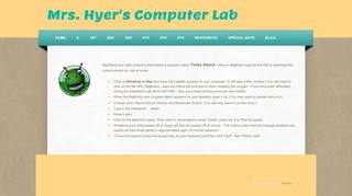 Big Brainz Instructions - Mrs. Hyer's Computer Lab