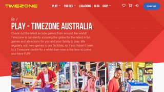 Play - Timezone Australia