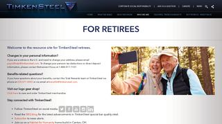 For Retirees - TimkenSteel