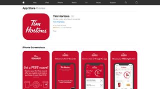 Tim Hortons on the App Store - iTunes - Apple