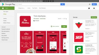 Tim Hortons – Apps on Google Play