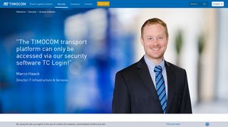 Access-software | Security | Freight Exchange – TIMOCOM