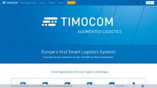 TIMOCOM Augmented Logistics