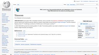 Timocom - Wikipedia