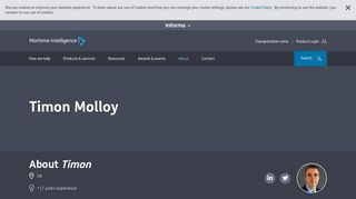 Timon Molloy | Maritime Intelligence