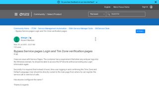 Bypass Service pages Login and Tim Zone verification pages - Micro ...