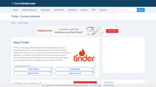 Is Tinder down? Check current outage status and problems