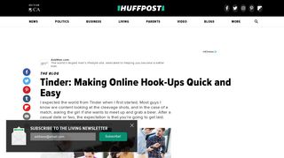 Tinder: Making Online Hook-Ups Quick and Easy | HuffPost Canada
