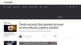 Tinder security flaw granted account access with just a phone number