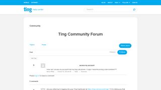 access my account – Ting Help Center