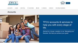 Accounts | Oklahoma | Tinker Federal Credit Union