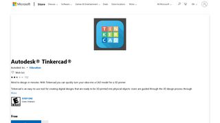 Get Autodesk® Tinkercad® - Microsoft Store