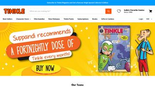 Buy Tinkle Merchandise and Books Online at Tinkle.in — Tinkle ...