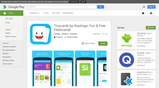 Tinycards by Duolingo: Fun & Free Flashcards - Apps on Google Play