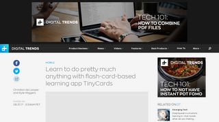 Duolingo's New Tinycards App makes Flash cards Fun | Digital Trends