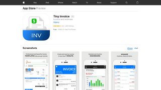 Tiny Invoice on the App Store - iTunes - Apple