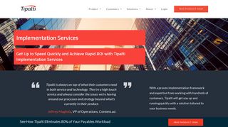 Implementation Services | Tipalti
