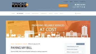 Where to pay your bill - Tipmont REMC
