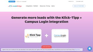 Generate more leads with the Klick-Tipp + Campus Login integration ...