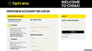 Sign in to your account - Tiptrans