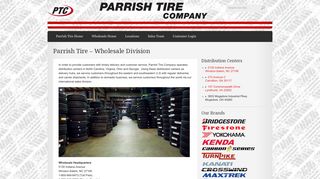 Parrish Tire Company » Parrish Tire – Wholesale Division