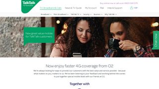 O2 Mobile deals - TalkTalk