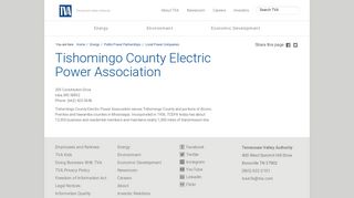 TVA - Tishomingo County Electric Power Association