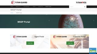 MSSP Portal - Titan Guard