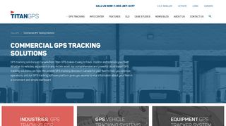 Commercial GPS Tracking Solutions in Canada | Titan GPS